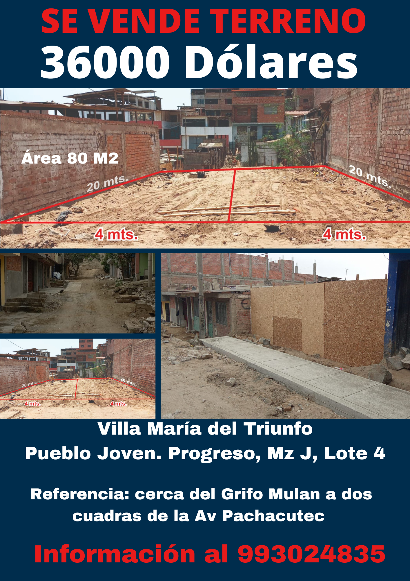 TERRENO en Venta 